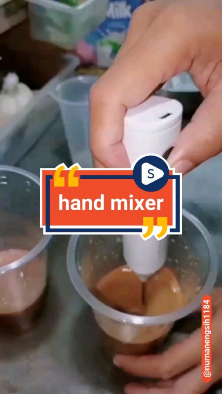 hand mixer pembuih minuman atau pengocok telur#RacunShopee #RacunShopeeCheck #SpillRacunShopee #SpillBawaBerkah #ShopeeCOD #handmixer#handmixermini