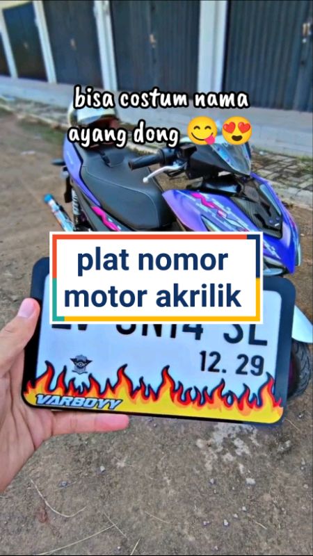 auto Baper,😍😋#platnomormotor #platnomorcustom #platmotorvariasi #RacunShopee #SpillRacunShopee #GakNyeselBeliIni #CODinApa #ShopeeCOD #ShopeeLook