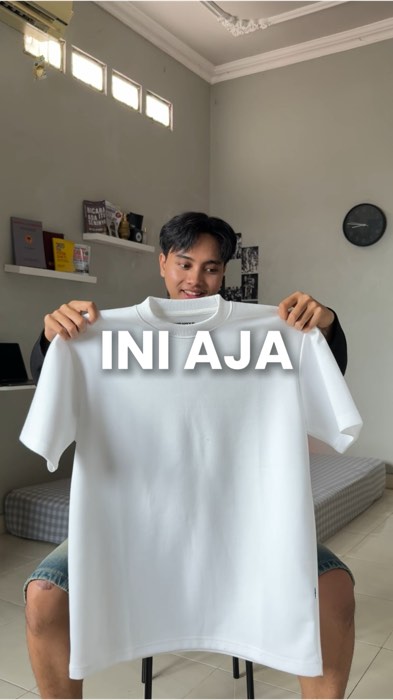 kaos tebel harga masih affordable #kaos #kaospria #kaosreguler #OOTDFashionShopee