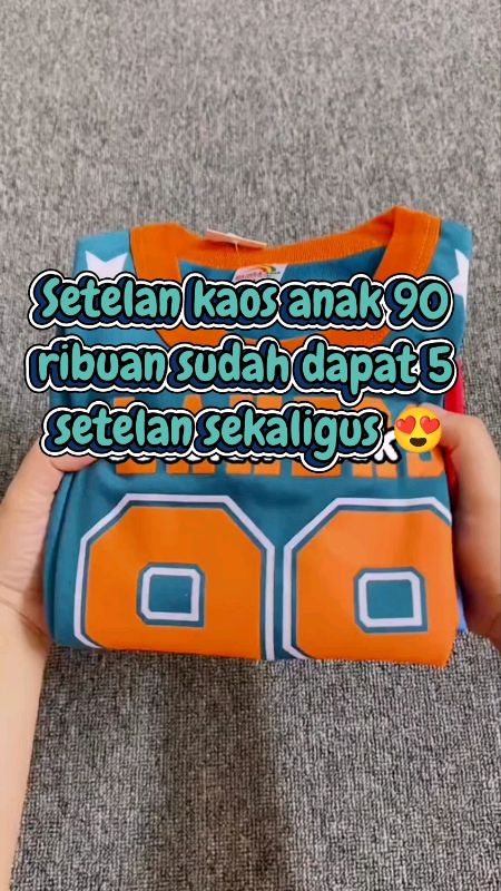 paket hemat setelan anak,  gak sampai 100 dapat 5 setelan #videoviral #typ #setelananak #kaosanak #kaosanakmurah #kaosanaklakilaki #kaosanakpremium
