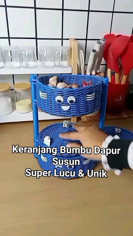 #rakbumbudapur#keranjangbumbudapur#rakbumbudapursusun#keranjangrotansintetis#keranjanglucu#keranjangkarakter#Diskon50Persen#CODinApa#