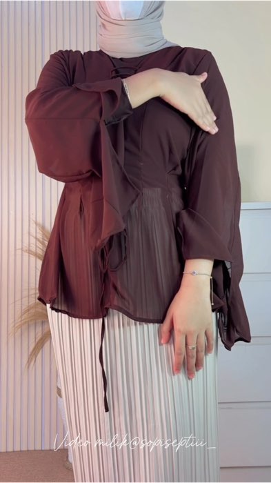 Ini puassss bangetttt 🤩🤩 outer blousenya 10...