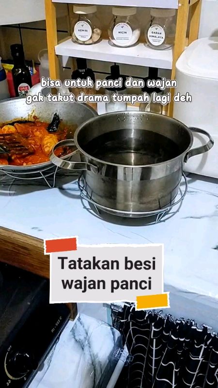 tatakan besi wajan panci #racunshopee #tatakanbesiwajanpanci #tatakanwajanpanci