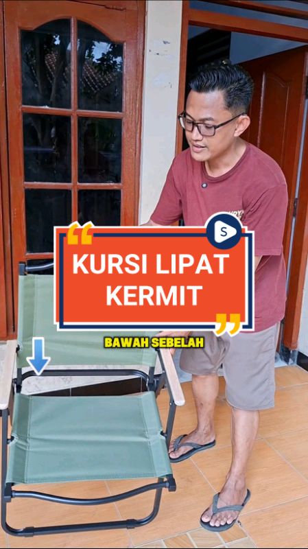 #kursilipatportable #kursilipat #kursilipatkermit #kursilipatoutdoor #kursilipatserbaguna #RacunShopee