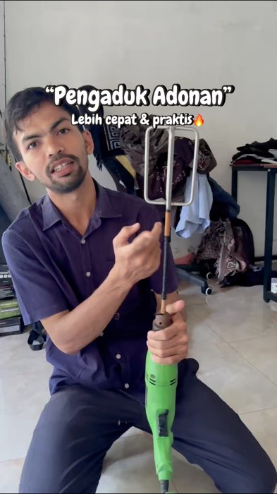 Pengaduk adonan #pengadukadonan #alatadukantepung #matabor #shopeevideo #TopKontenShopee