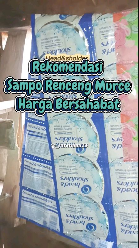 SAMPO RENTENGAN💗 #sampo #samporambutrontok #samporenceng #samporentengan #sampoheadandshoulders #PromoNonStop #RacunShopee #CODinApa #_rahmaaa23