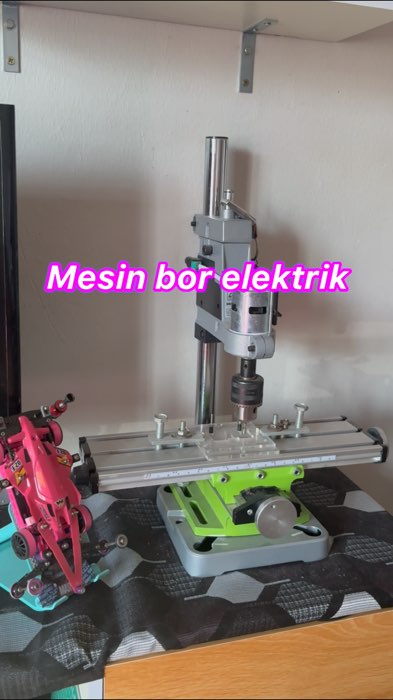 Dudukan bor mini biar gak rapih #benchdrill #fyp #GratisOngkirRP0 #borelektrik #RacunShopee #standdrill #standdrillboor #alatkerja #SpillRacunShopee