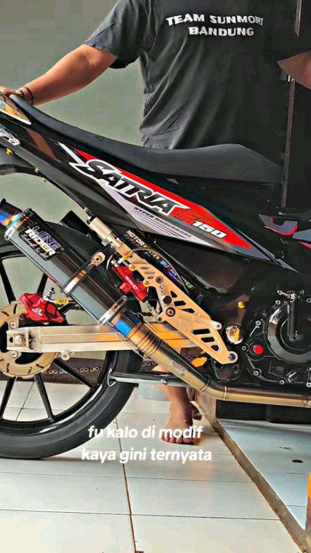 UNDERBONE SATRIA FU NGRT Sc tt @akewberlin #satriafu #GratisOngkirRP0 #RacunShopeeCheck #DiskonRacunShope #Diskon50Persen