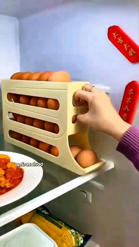 tempat penyimpanan telur bergulir sendiri #RacunShopeeCheck #racunshopeemurah #shopeeterkini #ShopeeReview #DiskonShopeeVideo #SpillRacunShopee