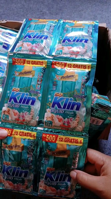 deterjen cair soklin liquit 1 dus isi 130 pcs #soklinliquid #deterjencair #soklinliquit1dos #soklinliquitmurah #soklinliquitsachet #shopemurah #fypシ