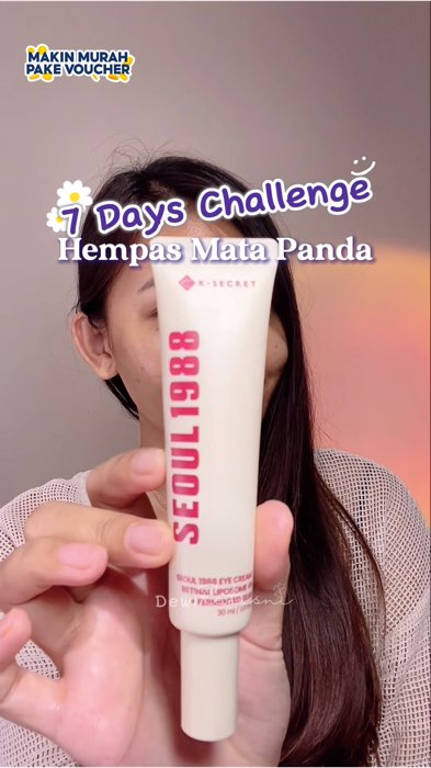 #ksecret #KSECRETIndonesia #seoul1988eyecream #seoul1988eyecream #eyeserum #matapanda #kantongmata #RacunShopee #dewiretisni #ViralDiShopeeVideo #fyp