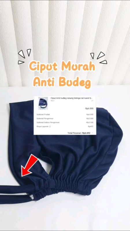 Ciput Best Seller Anti Budeg #ciputhijab #ciputantibudeg #ciputantipusing #ciputantislip #ciputmurah #ciput #RacunShopee #GratisOngkirRP0