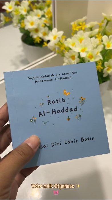 Ratib Al-Haddad #ratibalhaddad #amalandoa #SpillBawaBerkah #SpillRacunShopee #TermurahDiShopee #GratisOngkirRP0 #amalanbulanramadhan