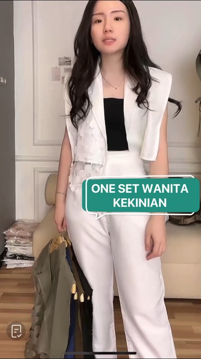 #setelanwanita #setelankekinian #onesetmurah #onesetwanita #onesetkekinian #blazerwanita #kulothighwaist #RacunShopee #SpillRacunShopee #ShopeeLook