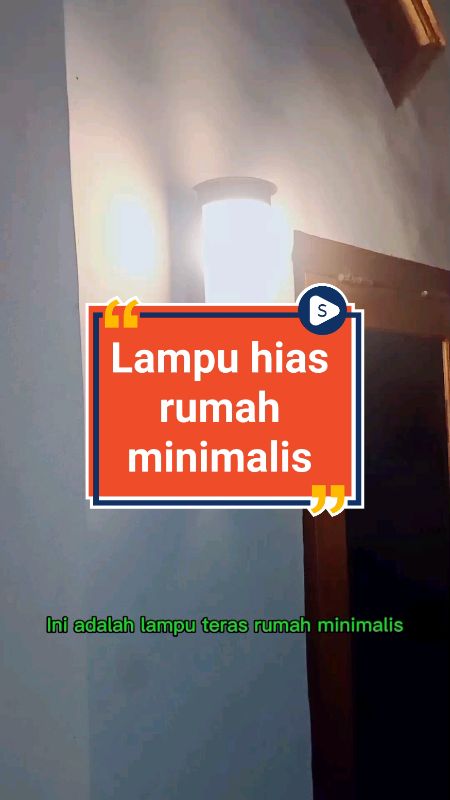 Lampu hias rumah minimalis #RacunShopee #SpillRacunShopee #SpillBawaBerkah #PromoNonStop #ViralDiShopeeVideo #GratusOngkirRP0 #ShopeeCOD
