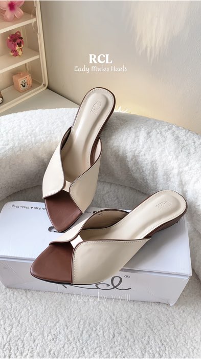 sendal mules cantik, cuma 3cm jadi ga bikin pegel ? #RacunShopee #DiskonRacunShopee #ShopeeFashionHaul #FashiondiShopee #sendalwanita #mulesheels
