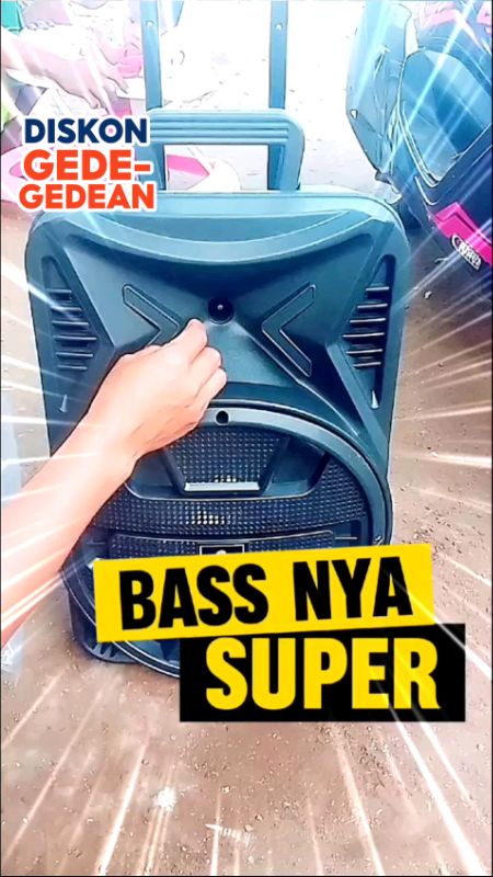 Speaker Bass Super #speakerportable #speakersubwoofer #speakerkaraoke #speakerbluetooth #speakeraktif #speaker #SpillBawaBerkah #RacunShopee #trending
