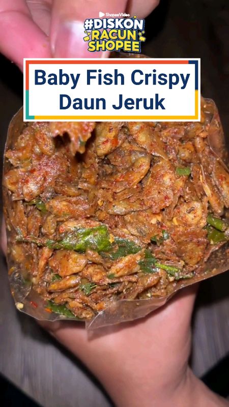 baby fish crispy daun jeruk #babyfish #babyfishcrispy #ViralDiShopeeVideo #GratisOngkirRP0   #ShopeeCOD #PromoNonStop #RacunShopee