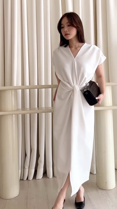 120K udah bisa pakai maxi semewah ini?! 😭🥹 #maxidress #scubapremium #dresskondangan #outfitinspo #simpeldress #beranda