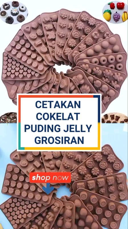 CETAKAN COKLAT CETAKAN PUDING JELLY CETAKAN FONDANT CETAKAN COKELAT SILIKON CETAKAN ANGKA CETAKAN HURUF #cetakankue #cetakancoklat #cetakancokelat