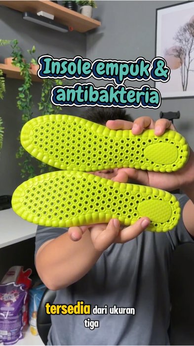 Insole sepatu empuk #ShopeeCOD #GakNyeselBeliIni #GratisOngkirRP0 #PromoNonStop #SpillRacunShopee #SpillBawaBerkah #RacunShopee