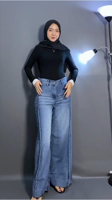 Baggy jeans #outfitideas #OOTDFashionShopee #jeanshighwaist #shopeevideo #outfitjeans #lulujeans #lulujeansstore
