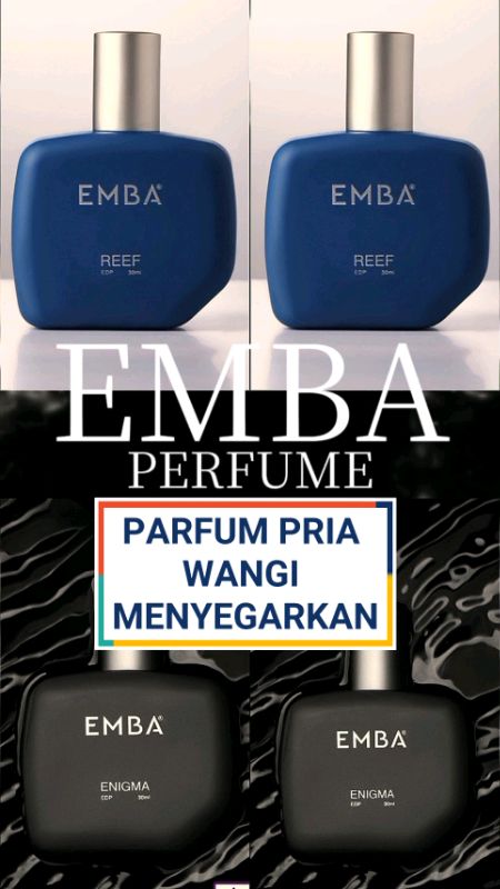 EMBA parfum pria aroma wangi menyegarkan#parfum#perfume #parfumemba #parfumpria#minyakwangicowok #GratisOngkirRP0 #gratisongkir #shopeevideo