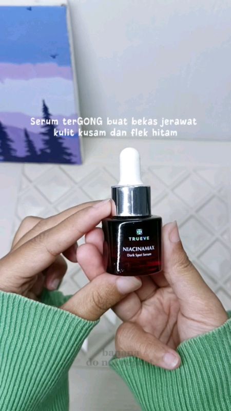ini membantu memudahkan bekas jerawat diwajah #trueveserum #ViralDiShopeeVideo #shopeevideo #ShopeeBeautyHaul #RacunShopee #trueveluminousdarkspot