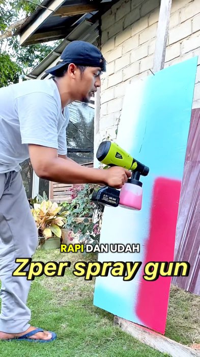 #SpillRacunShopee #sprayer #spray #spraypaint #spraygun #spraygunelectric #sraygun #zper #zperspraygun #zpersprayguncatbaterai24v