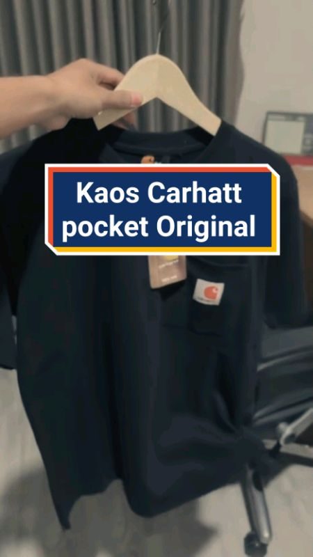 Kaos Carhatt pocket unisex original
