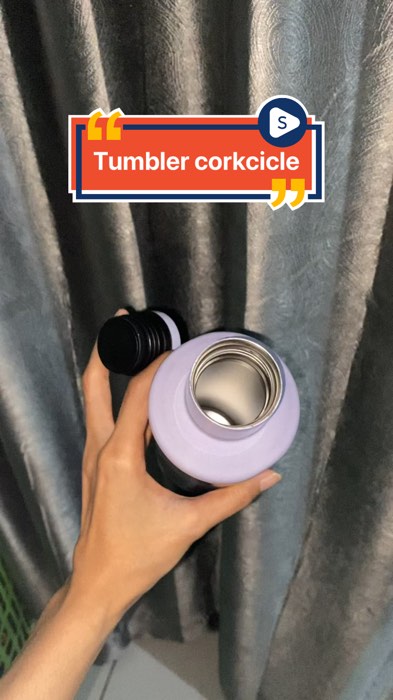 Tumbler corkcicle #tumblercorkcicle #corckcicle #tumbleraestethic #tumblerviral #tumblertahanpanasdandingin #GratisOngkirRP0 #fyp #fypシ #RacunShopee