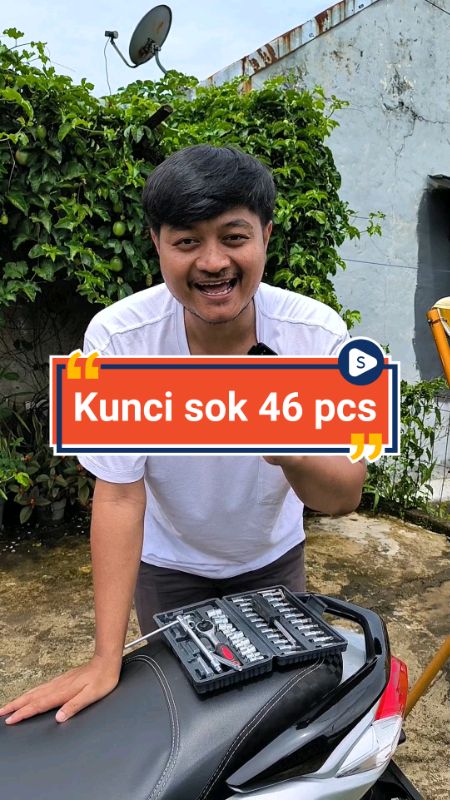 Set kunci socket 46 pcs #kuncisock #kuncisok46pcs #RacunShopee #GratisOngkirRP0 #DiskonRacunShopee