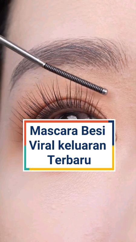 Judydoll Iron Mascara Viral (Maskara Besi Waterproof, Smudgeproof, Anti Clumpy, Hasil Lentik Natural Tahan Lama 12 Jam) #Lebaran2026 #shopeevideo #fyp