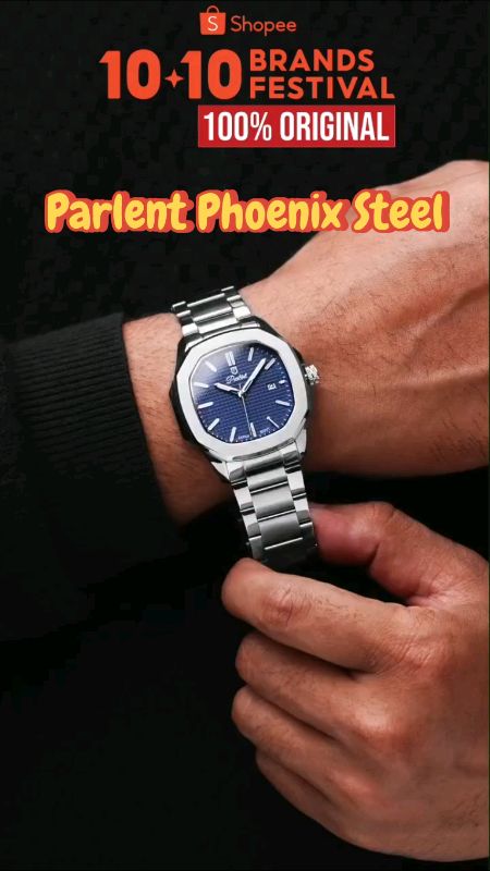 Parlent Phoenix Steel #Parlentwatch #parlentoriginal #parlentphoenixsteel  #DiskonShopeeVideo #racunshopeemewah