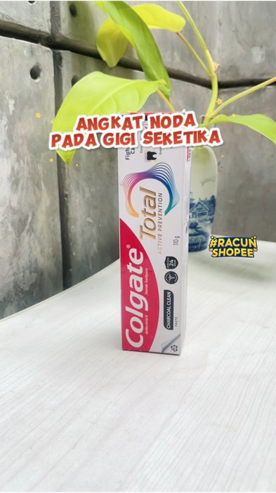 Jadi tambah pede nyengir #odolpemutih #pastagigipemutih #SpillBawaBerkah #colgatecharcoal #Viraldishopeevideo