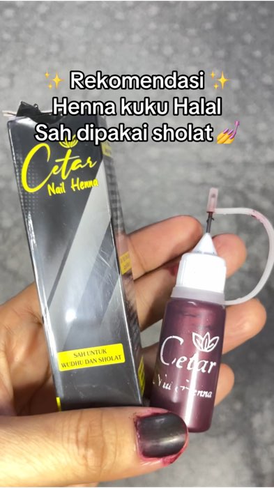 Henna cetar New Produk #hennahalal #hennasahdipakesholat #hennacetar #kukucantik #ViralDiShopeeVideo #hennamuslimah