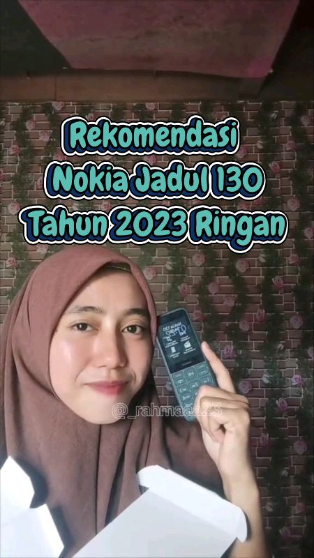 HP NOKIA 130 Tahun 2023💗 #hpnokia #nokiajadul #nokia130 #_rahmaaa23 #RacunShopee #PromoNonStop #ShopeeHaul #viral #pejuangaffiiliate #pejuangrupia