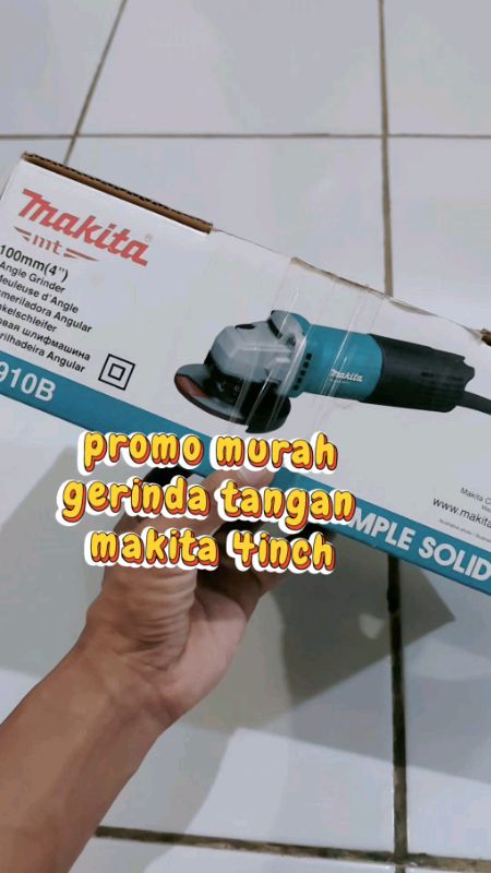Gerinda 4inch #gerindatanganmurah #makita #produkterlaris #PromoNonStop #reviewproduk #bisacod #GeratisOngkirRP0 #cekoutsekarangjuga🛍