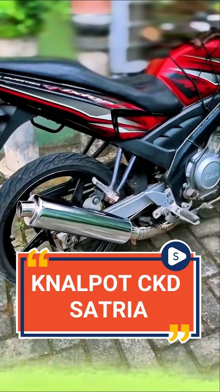 Knalpot ckd satria fuu #ckd #ckdstandar #ckdbobok #ckdvixion #ckdsuaraori #knalpotckdsupra #knalpotckd #knalpotckdstandart