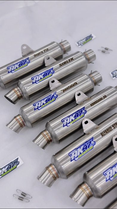 Harga gak nguras tenaga bosku langsung cek keranjang😁 #knalpot #knalpotmotor #knalpotracing #pakaiak47pro #ak47proexhaust