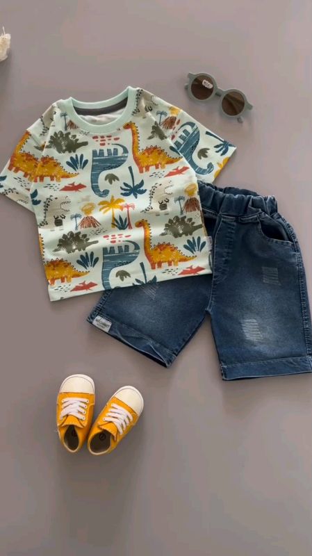 #setelandino #bajudinosaurus #bajudinoanak #setelananak #setelananaklakilaki #bajuanak #fashionanak #setelandino #RacunShopee #fyp #fypシ #fypage #fypp