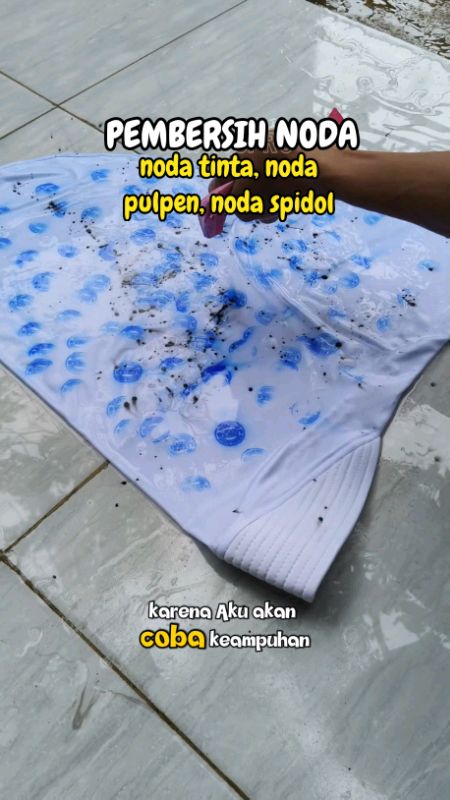 pembersih noda baju noda tinta noda pulpen #clothstainremover #clothstaintremover #pembersihnodabaju #pembersihnodapakaian #pembersihnodamembandel