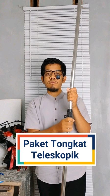 Tongkat Teleskopik Di Berbagai Ukuran #galahpanjang #galahpetikbuah #tongkatteleskopik #ShopeeLook #RacunShopee #SpillBawaBerkah #SpillRacunShopee