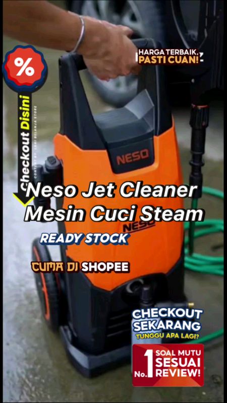 Neso Jet Cleaner Mesin Cuci Steam #ViralDiShopeeVideo #nesojetcleaner #Diskon50Persen #mesincucisteam #SpillBawaBerkah #RacunShopeeUnik #RacunShopee