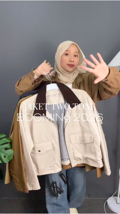 Jaket yg bakalan Booming 2026! Kalian wajib punya! #RacunShopee #OOTDFashionShopee #mrkece #jaket #jakettwotone #jaketmotoran #jaketwanita #jaketpria