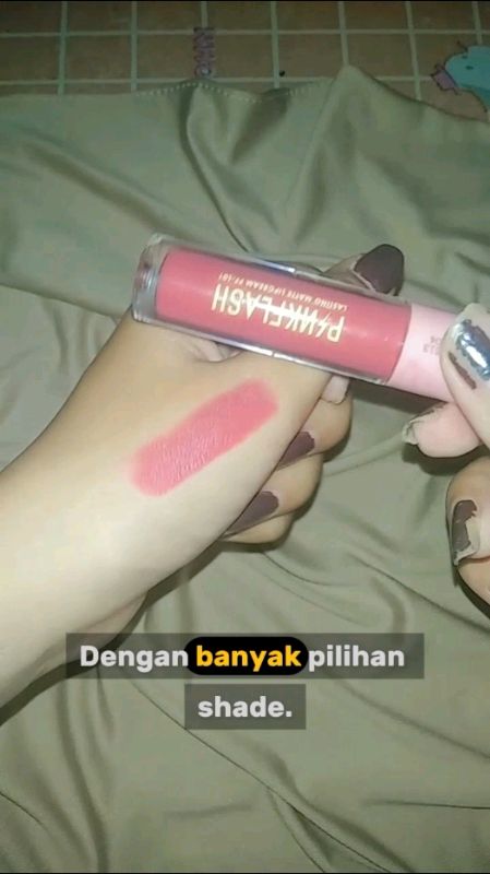 PINKFLASH Matte Lipstik #pinkflash #pinkflashlipmatte #RacunShopee #GakNyeselBeliIni #SpillBawaBerkah #viraldishopee #ViralDiShopeeVideo