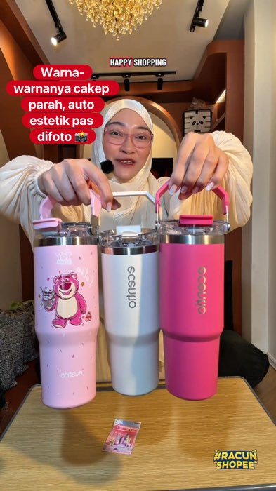 Cekout disini dapat diskon 10% 😍🛒 #tumbler #tumblerkekinian #tumblerestetik #tumblerpanasdingin #botolminum #tumblermurah #tumblercantik
