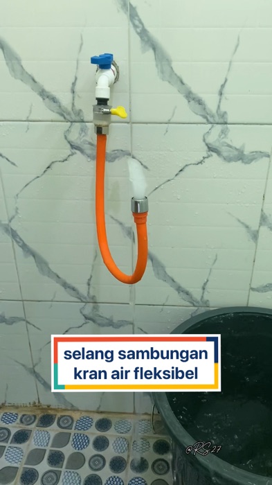Selang sambungan kran air fleksibel #selangsambunganflexible #selangair #RacunShopee #SpillBawaBerkah #diskongoldentick #gratisongkir #klikkeranjang