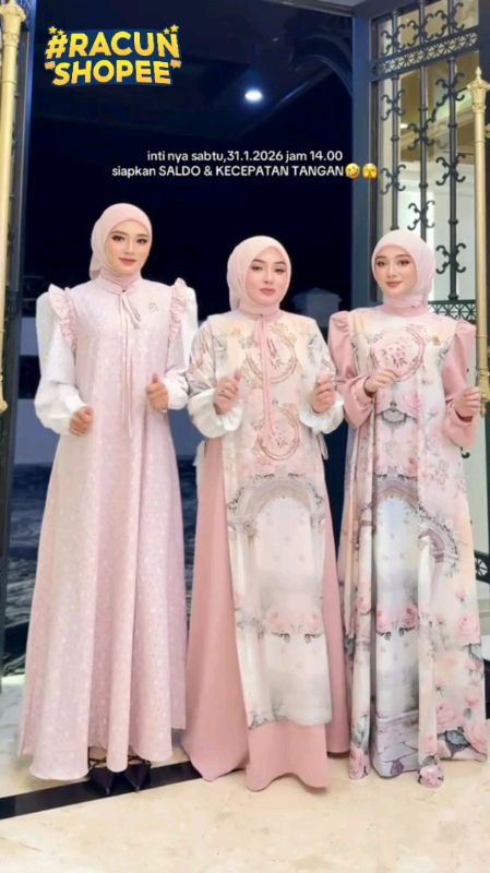 #shellasaukia #gamislebaran #gamusmewah #dresslebaran #dressmewah #dresskondangan #shopeevideofeed #OOTDFashionShopee