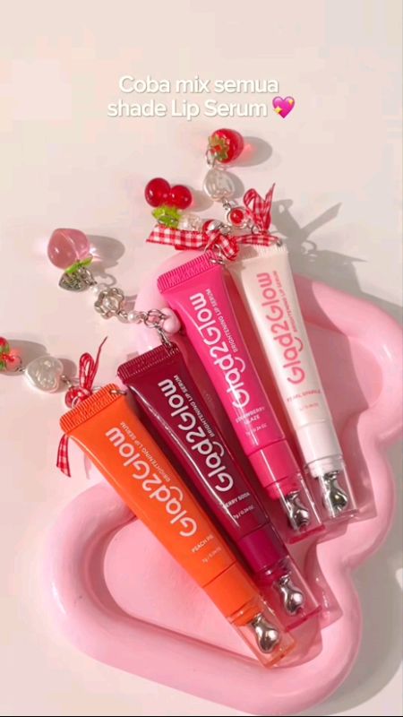 glad2glow lip serum #ShopeeBeautyHaul #ShopeeCOD #RacunShopee